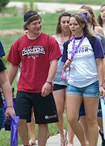 Students on Convocation day