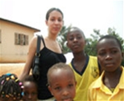 Corliss Smith in Ghana