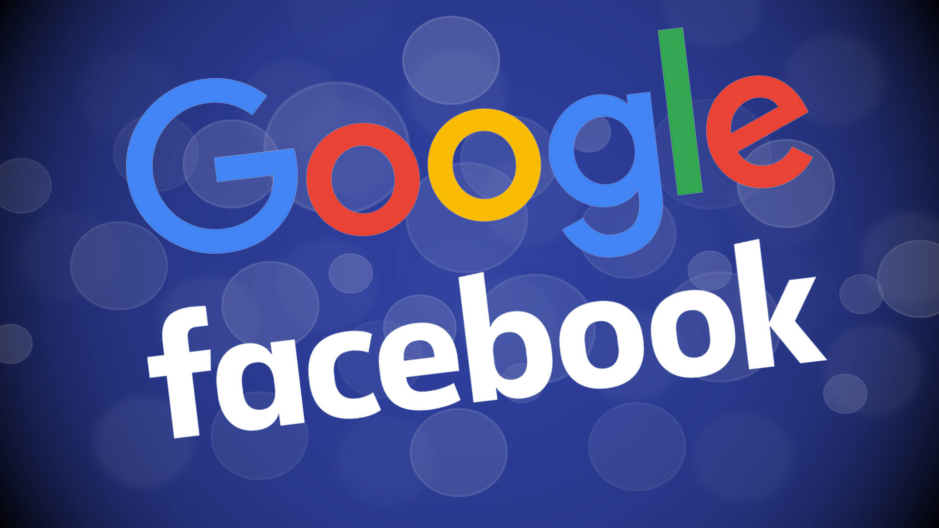 Google and Facebook Logos