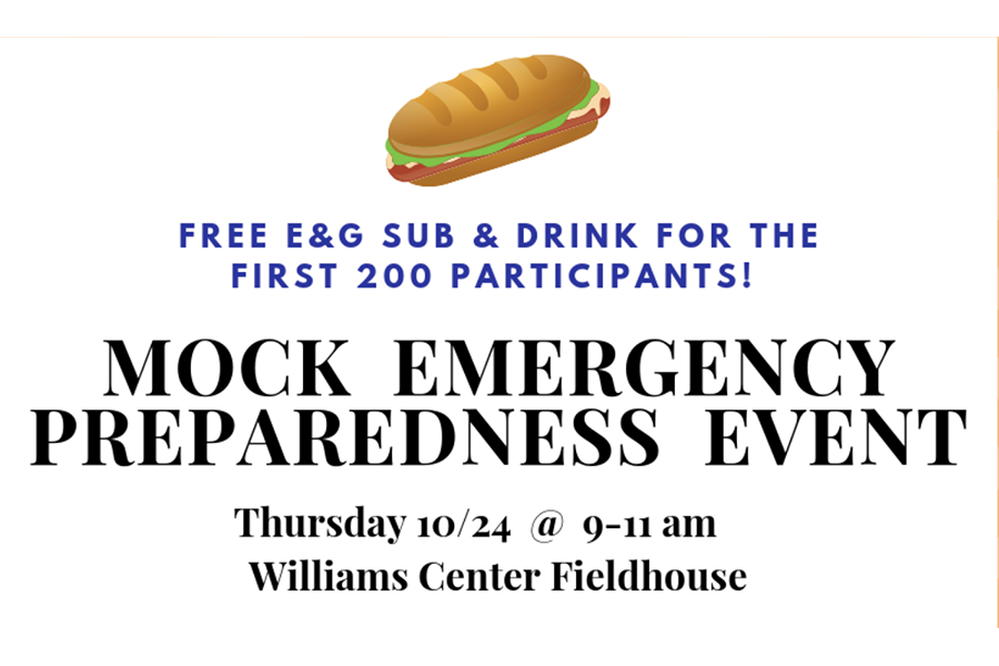Mock emergency event