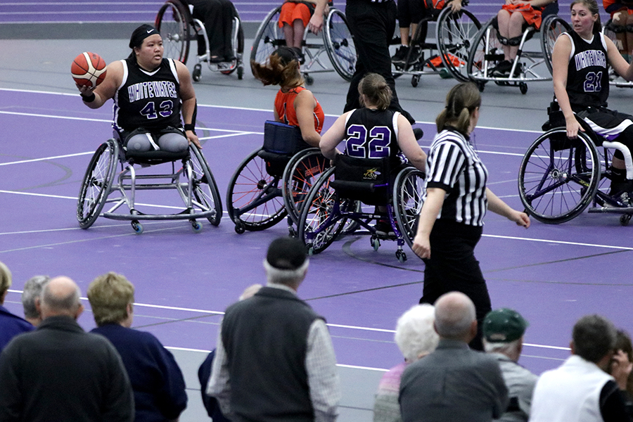 Wheelchair basketball tournament