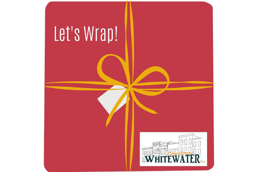 Community Space gift wrapping station