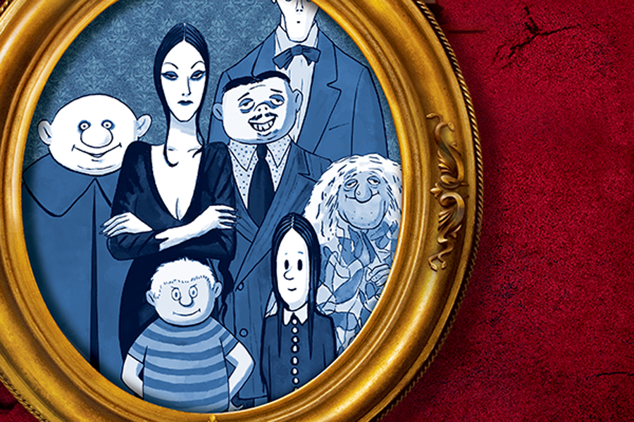 The Addams Family graphic