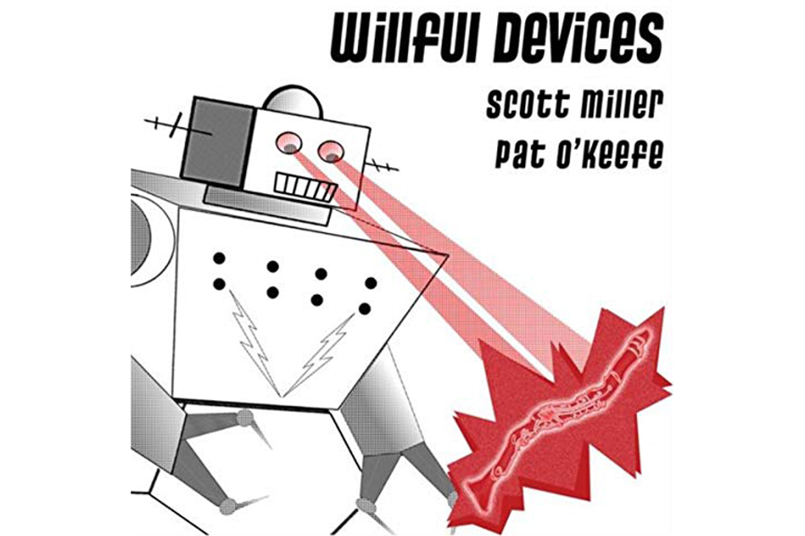 Willfull Devices robot shooting laser
