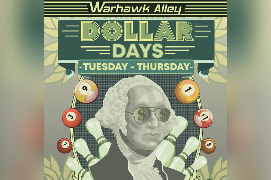 Warhawk Alley Dollar Days.