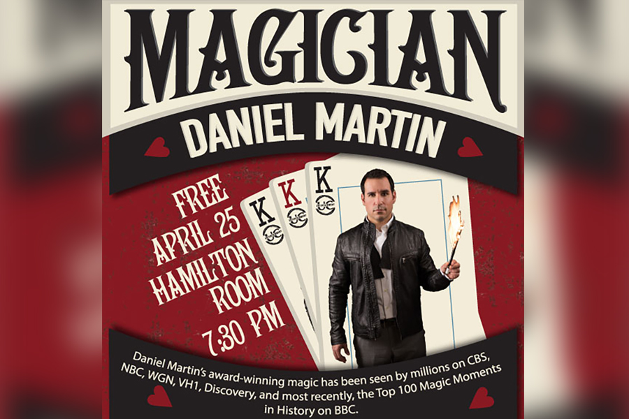 Magician Daniel Martin
