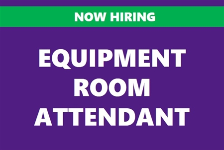 Equipment Room Attendant