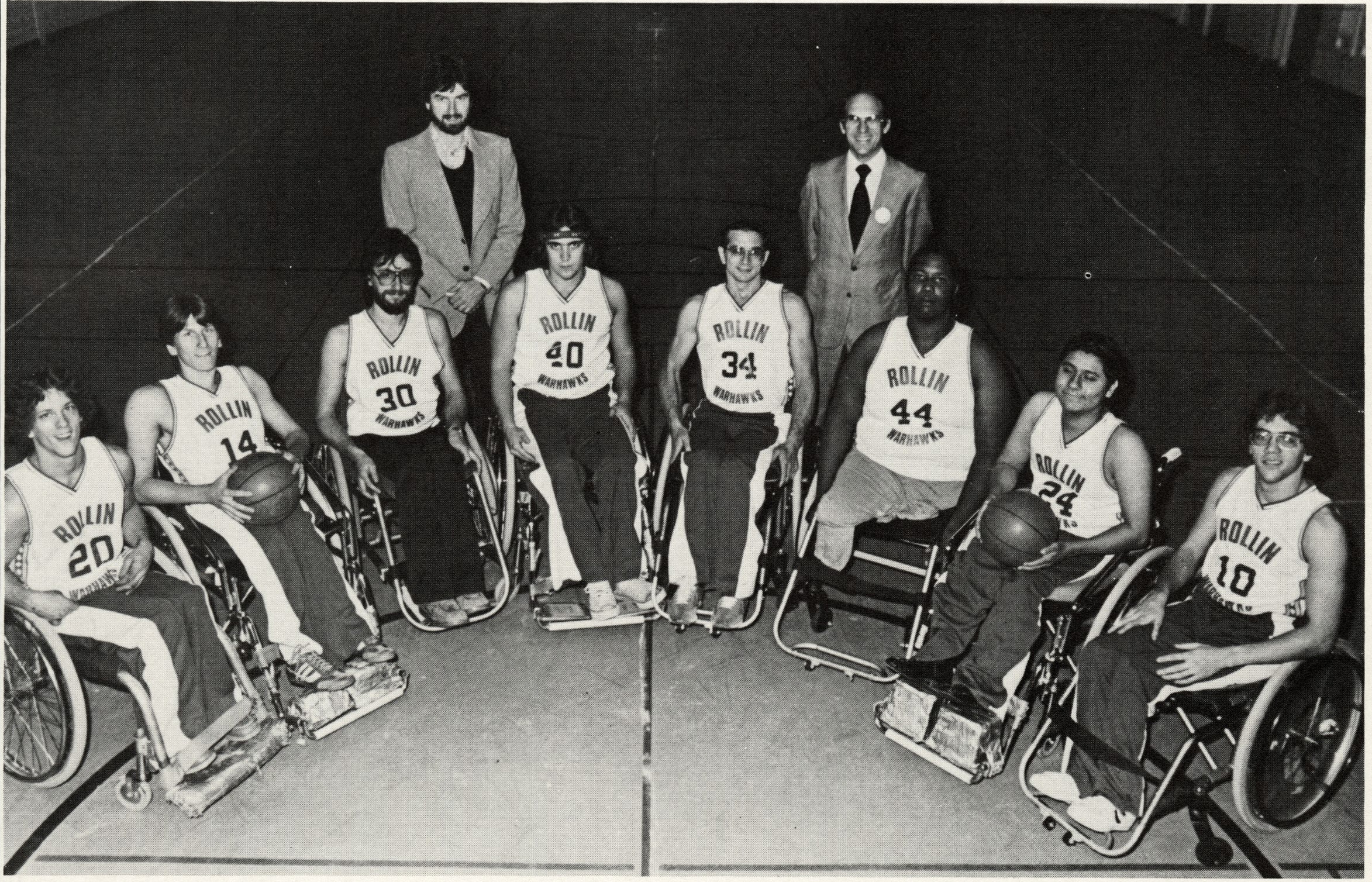 1982 Wheelchair Basketball Team
