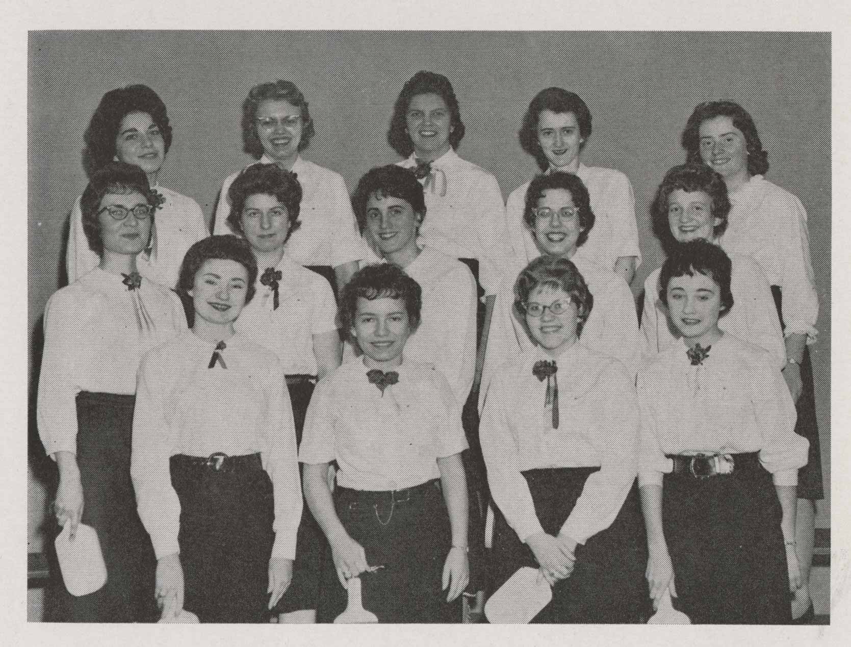 Early Alpha Gamma Delta members