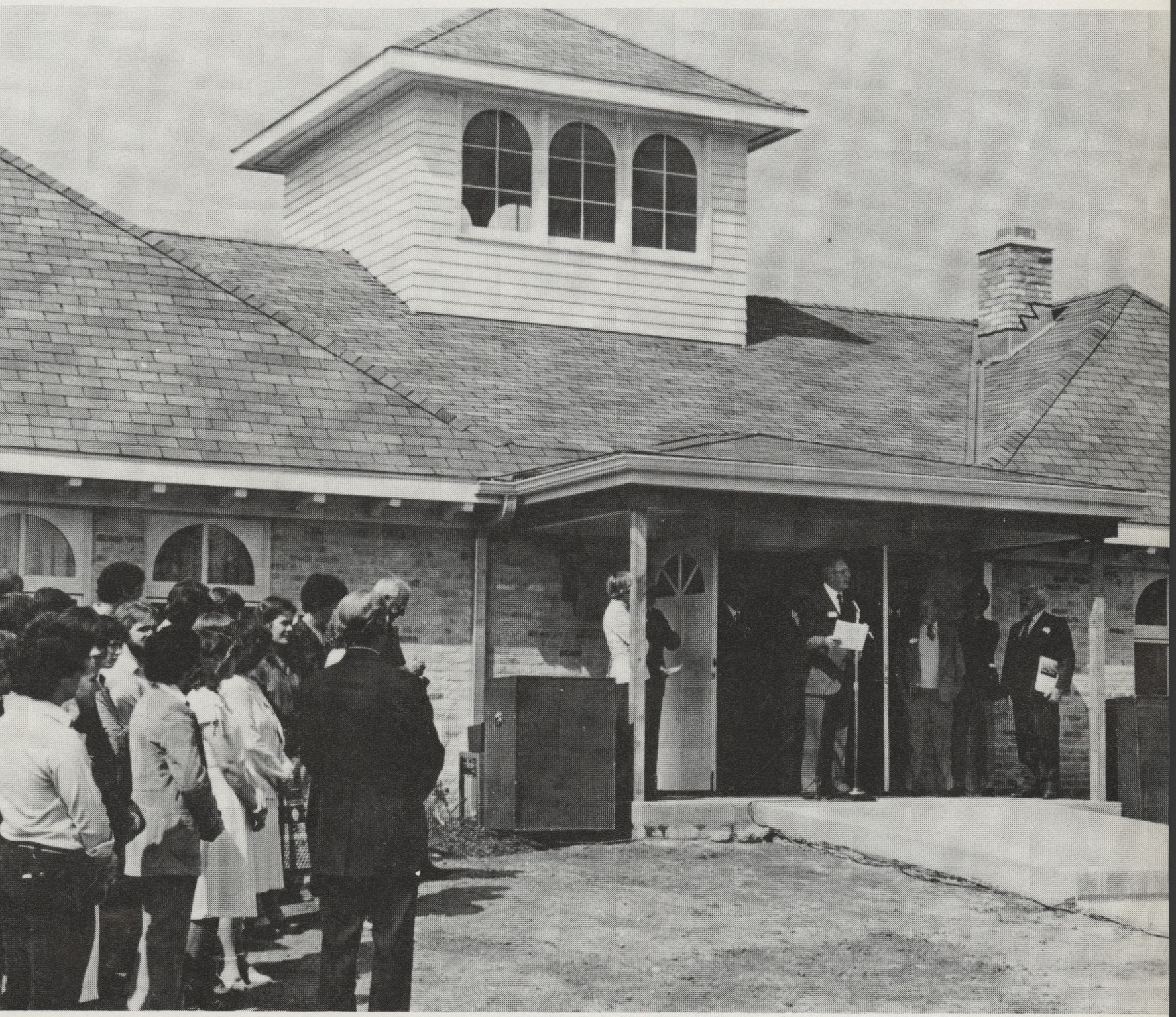 Dedication of Alumni Center