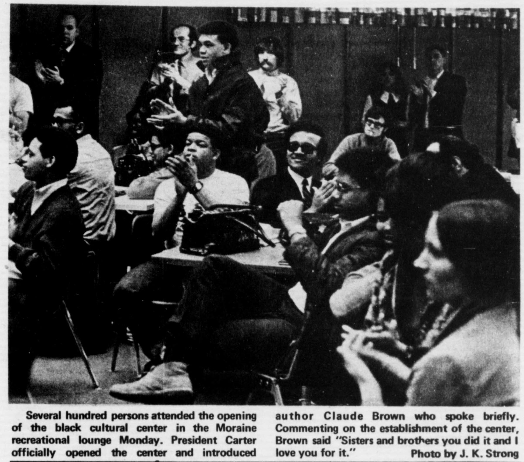 Opening of the Black Student Union