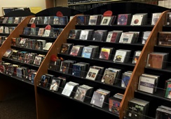 photo of Browsing CD racks