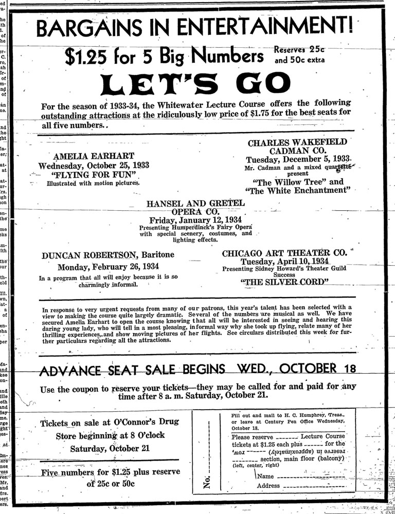 Amelia Earhart Article