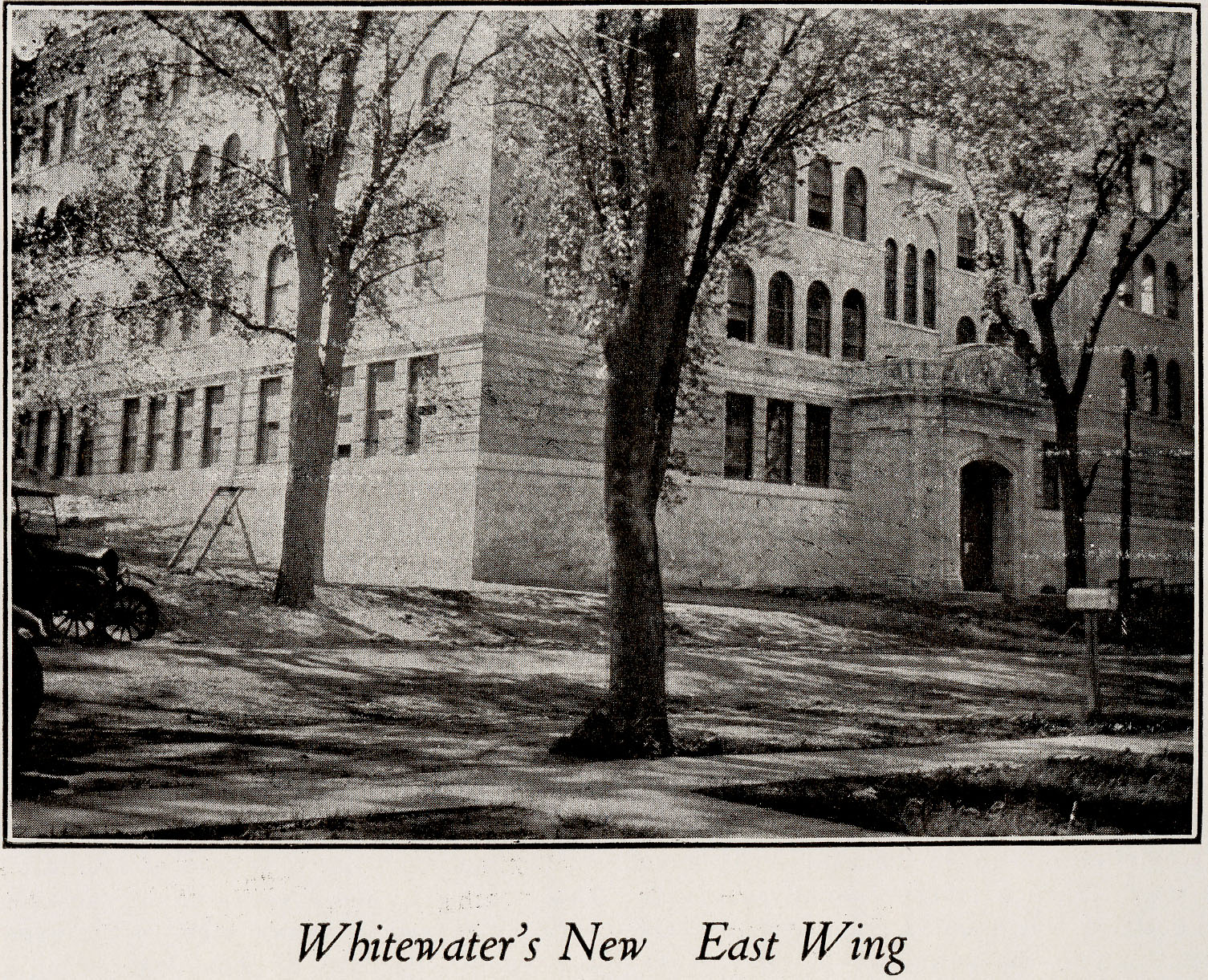 Whitewater's new east wing