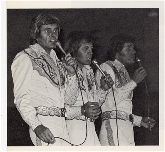Photo of The Lettermen performing