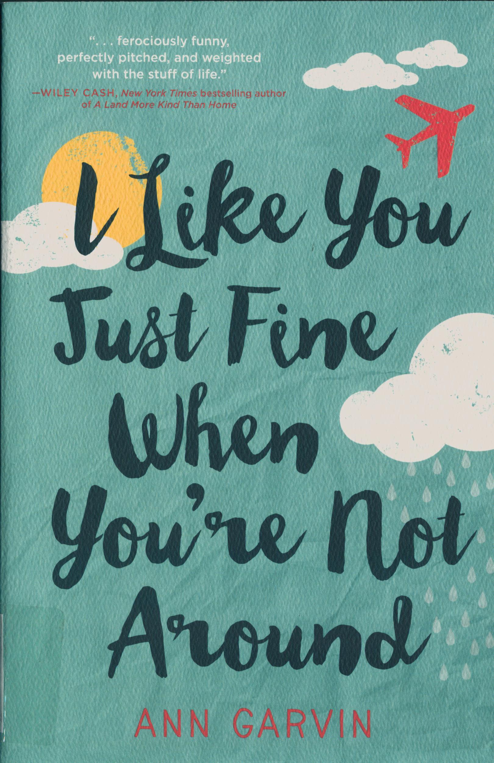 I Like You Just Fine When You're Not Around book cover