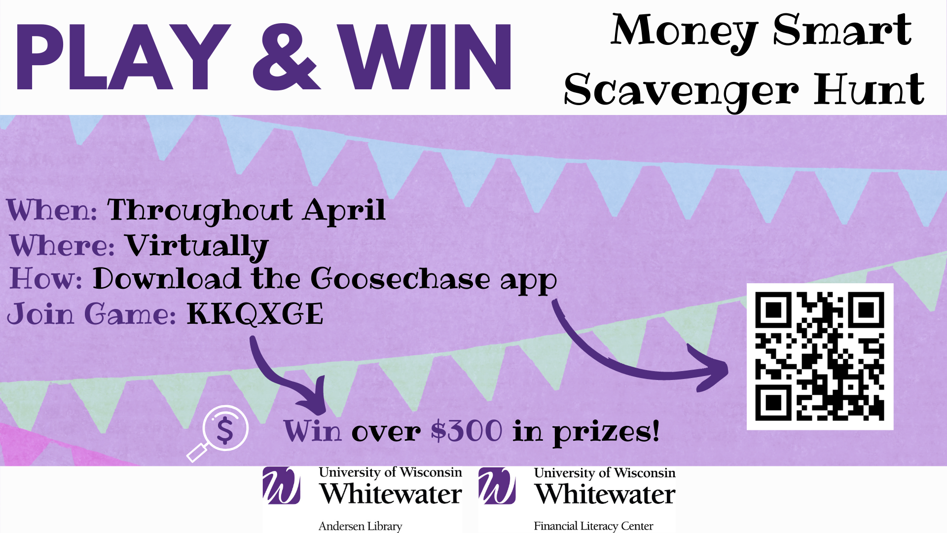 poster for Money Smart Scavenger Hunt