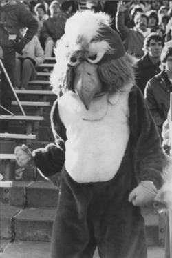 Photo of early version of Willie Warhawk