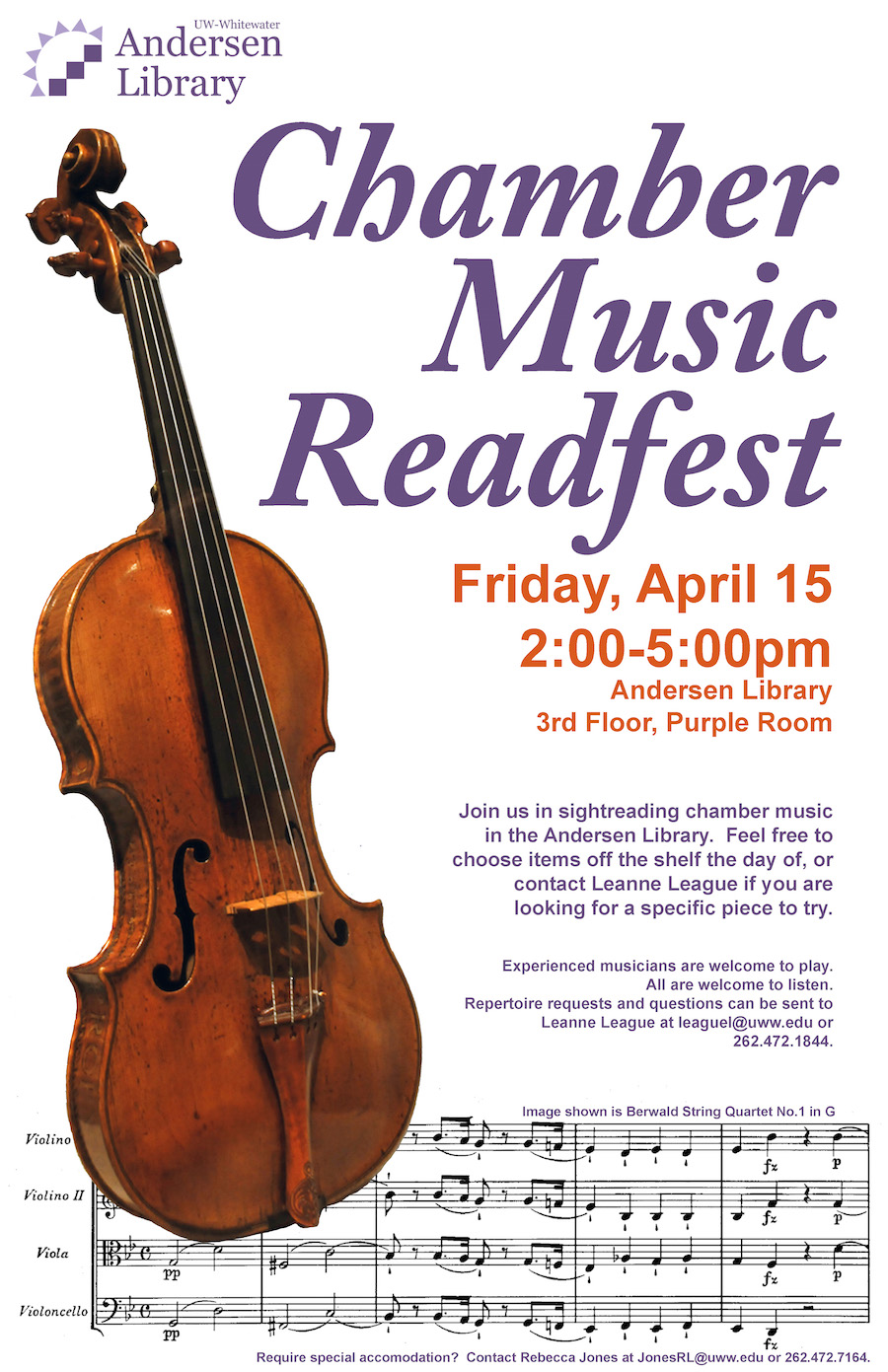 Chamber Music Readfest