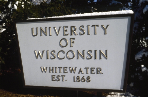 UW-Whitewater Sign