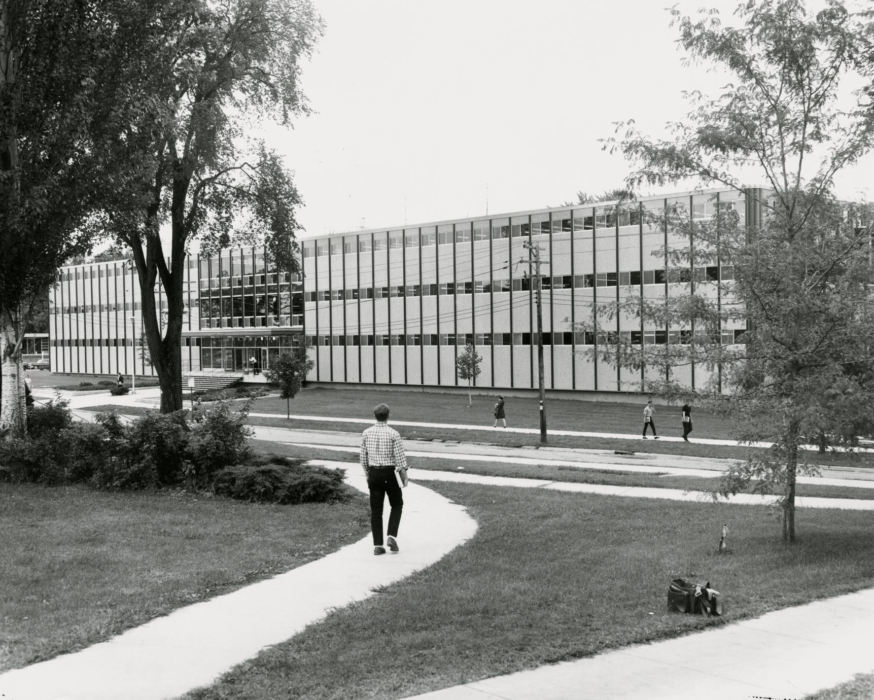 Exterior of Upham Hall