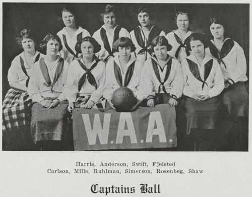 WAA Captains Ball Team