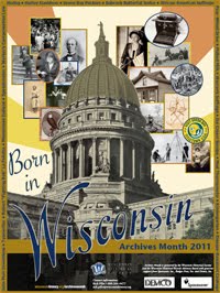 poster image for Wisconsin Archives Month 2011