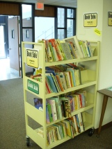 book sale cart