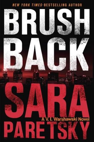 The cover of Sara Paretsky's novel Brush Back