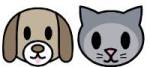 clip art of cat and dog