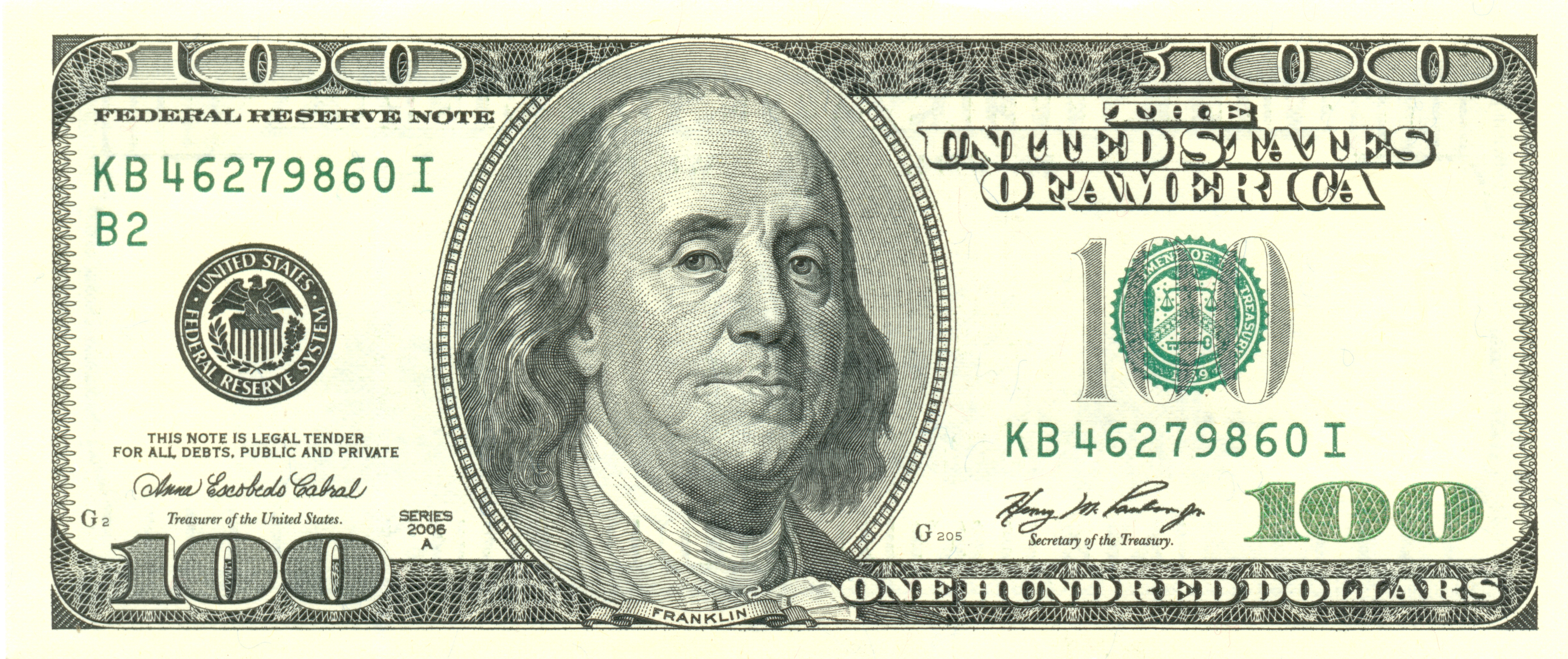 $100 Bill