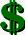 green dollar sign