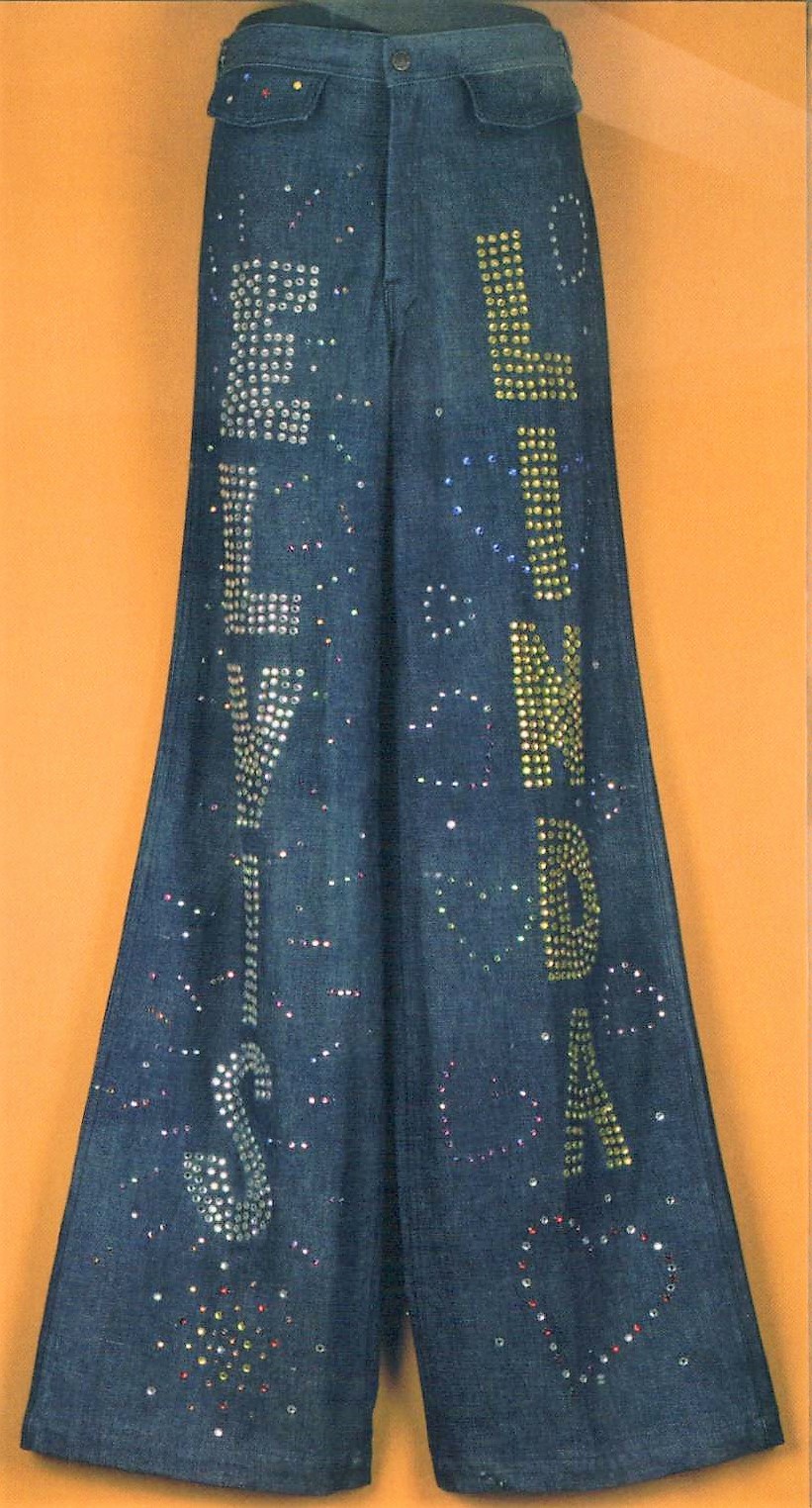 a pair of Elvis's sequined pants
