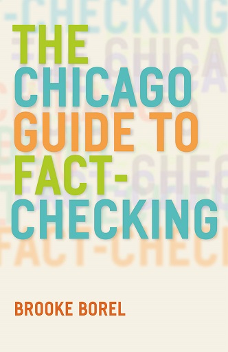 book cover image for The Chicago Guide to Fact-Checking