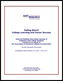 Cover of Hart Research report