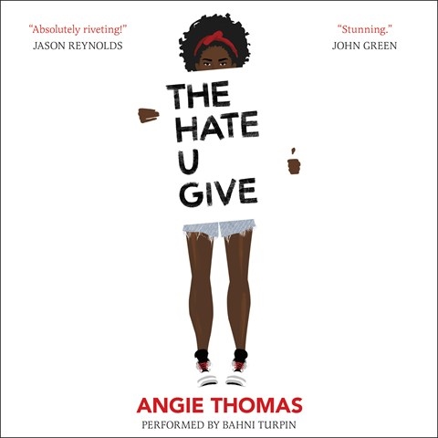 The Hate U Give Audiobook Cover
