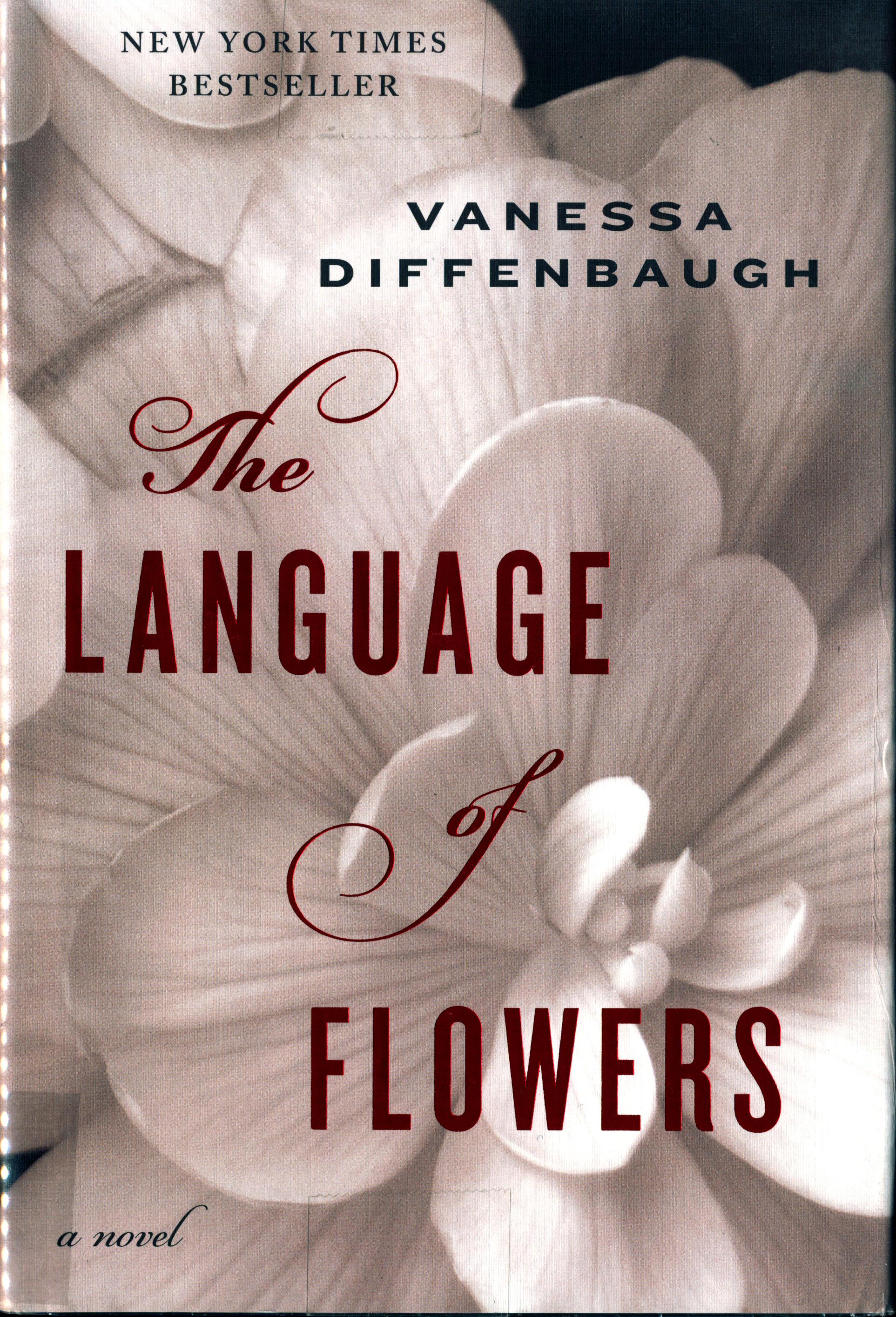 The cover of Vanessa Diffenbaugh's novel The Language of Flowers