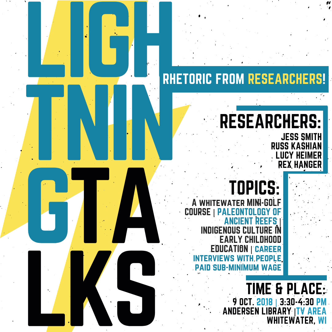 Faculty Lightning Talks poster