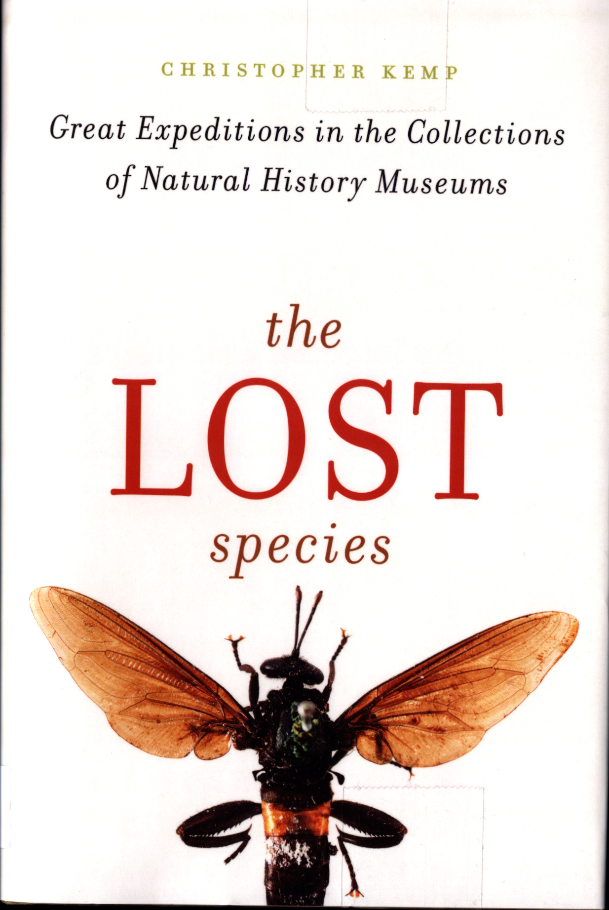 The Lost Species: Great Expeditions in the Collections of Natural History Museums book cover