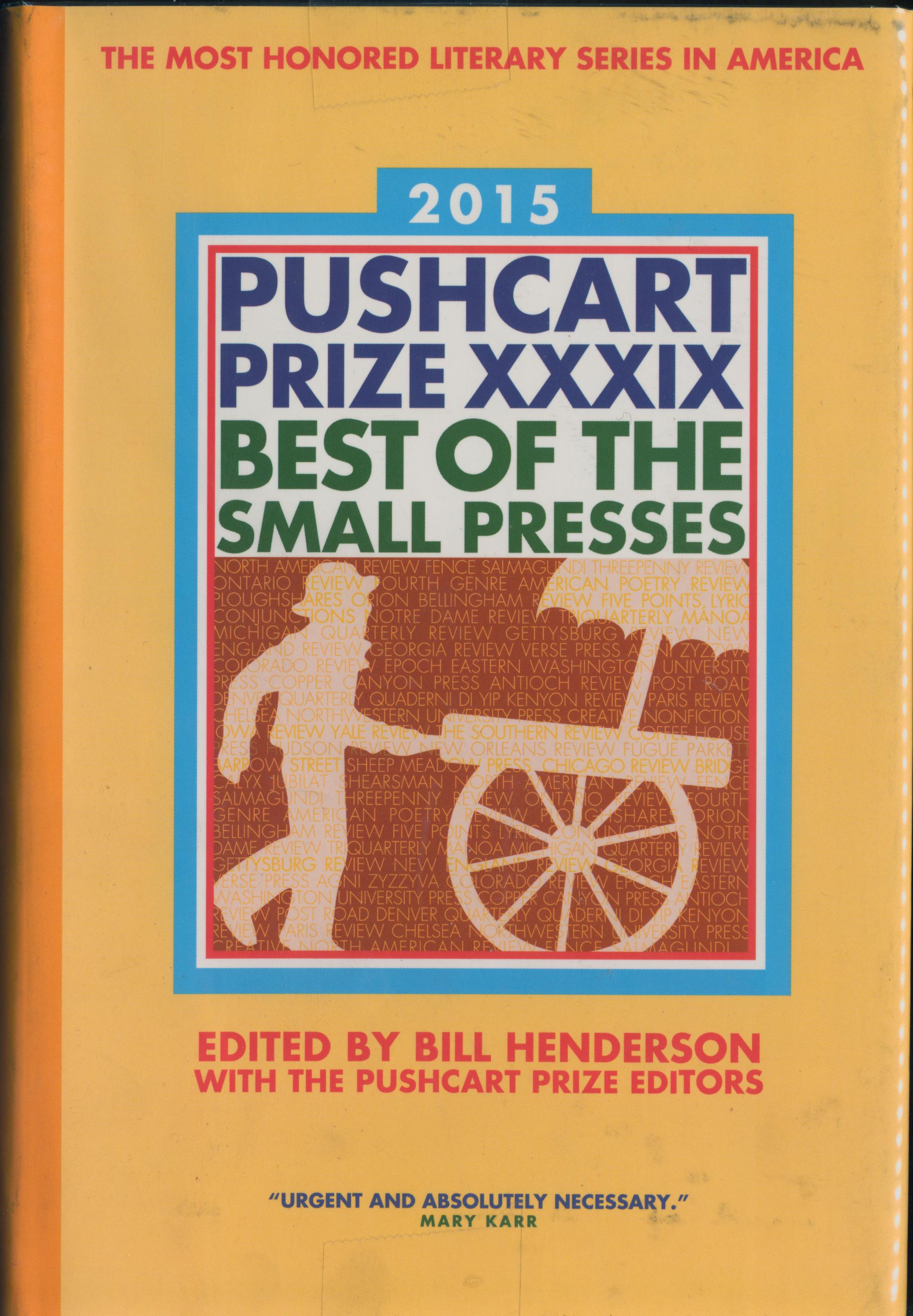 Pushcart Prize XXXIX: Best of the Small Presses