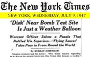 NYT article on Roswell July 9, 1947