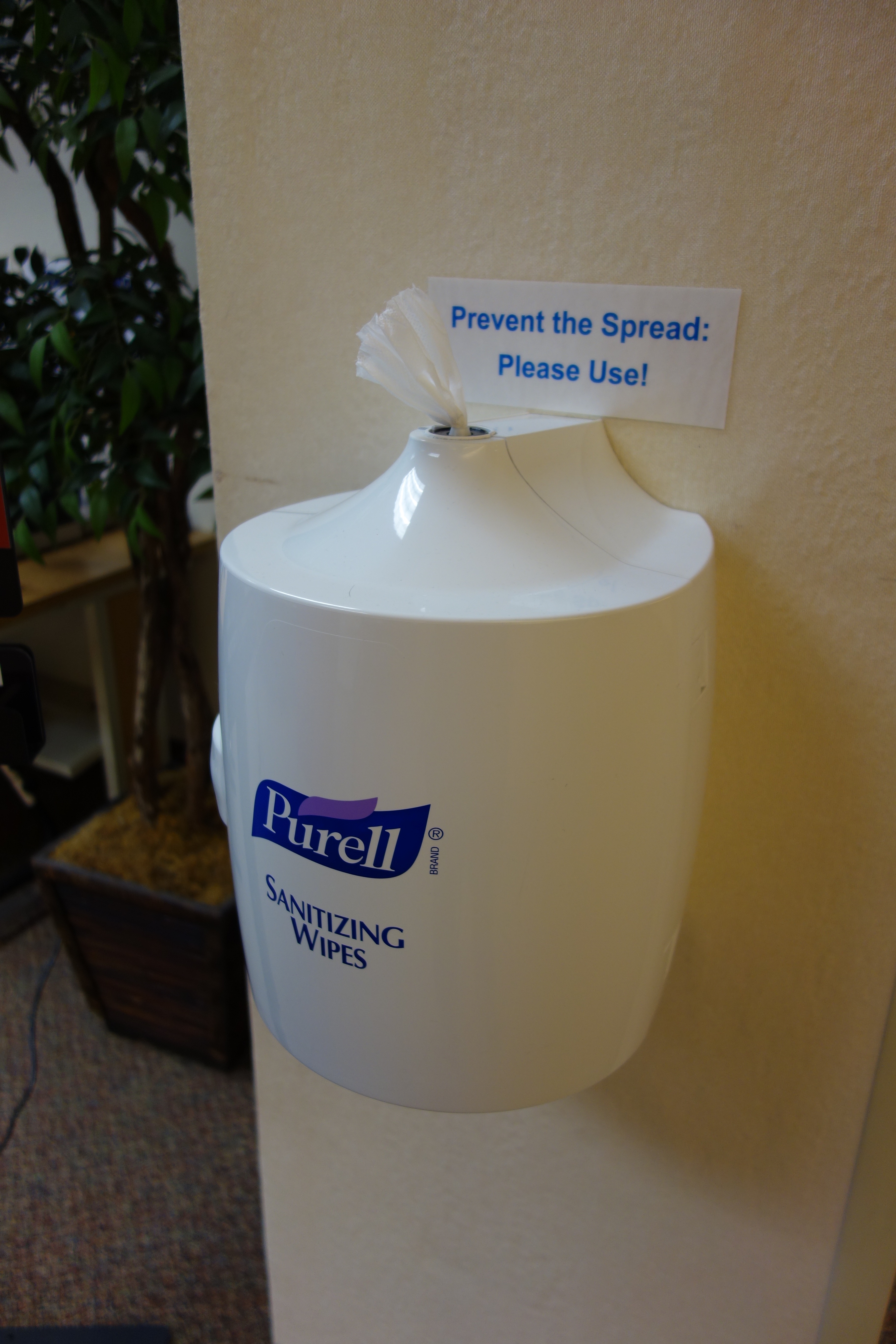Hand sanitizer for use by students