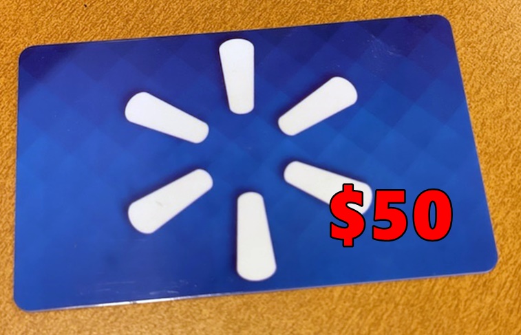 Walmart gift card image