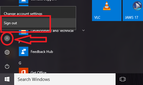 Image of desktop with icons circled