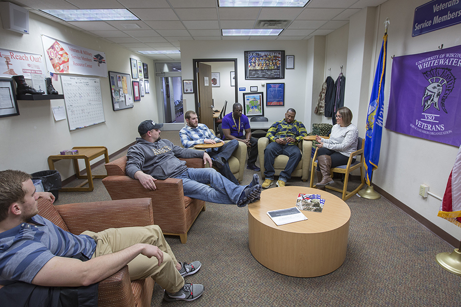 Veterans and military students at the University of Wisconsin-Whitewater are earning their degrees at one of the top military-friendly schools in the U.S.