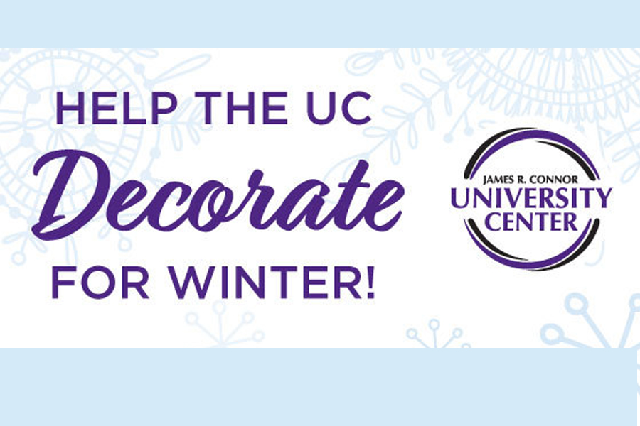 Help the UC decorate for winter.
