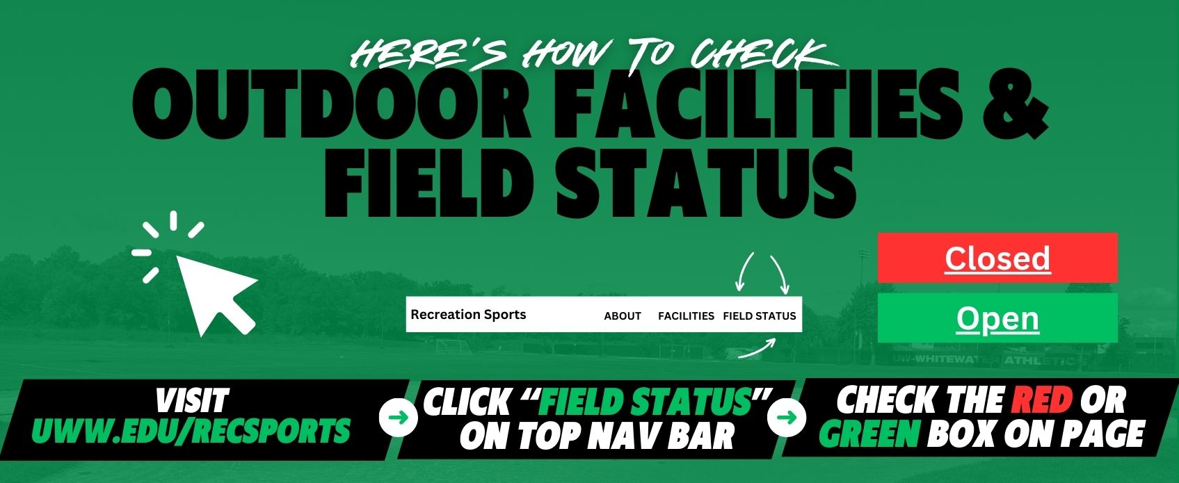 Check Facilities and Field Status