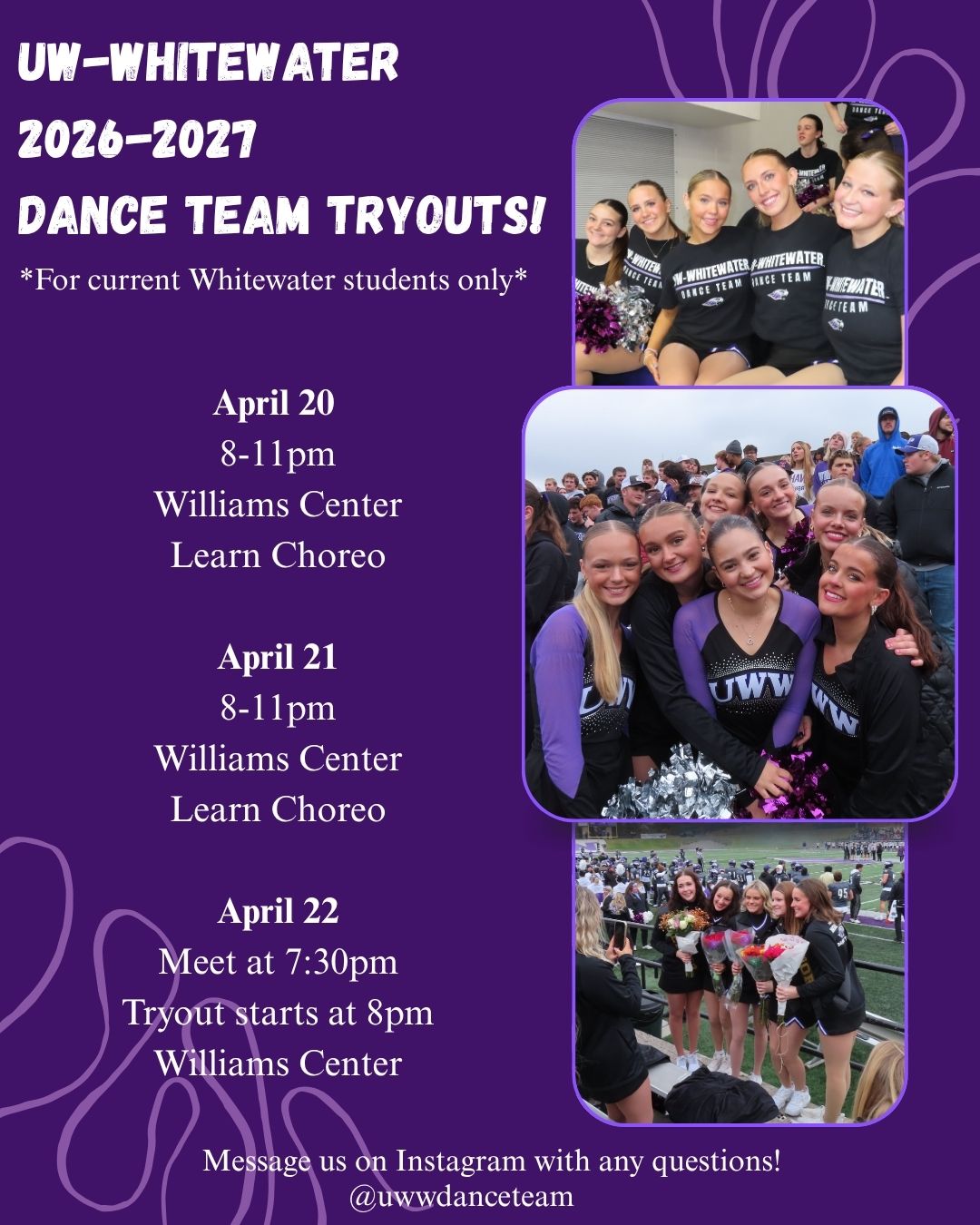 Dance Team Tryouts - SP26