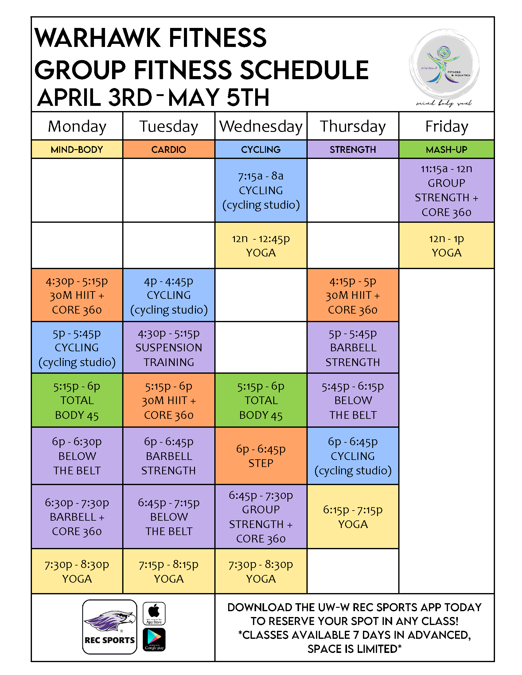 La Fitness Pool Schedule 82 - 01w1mzy