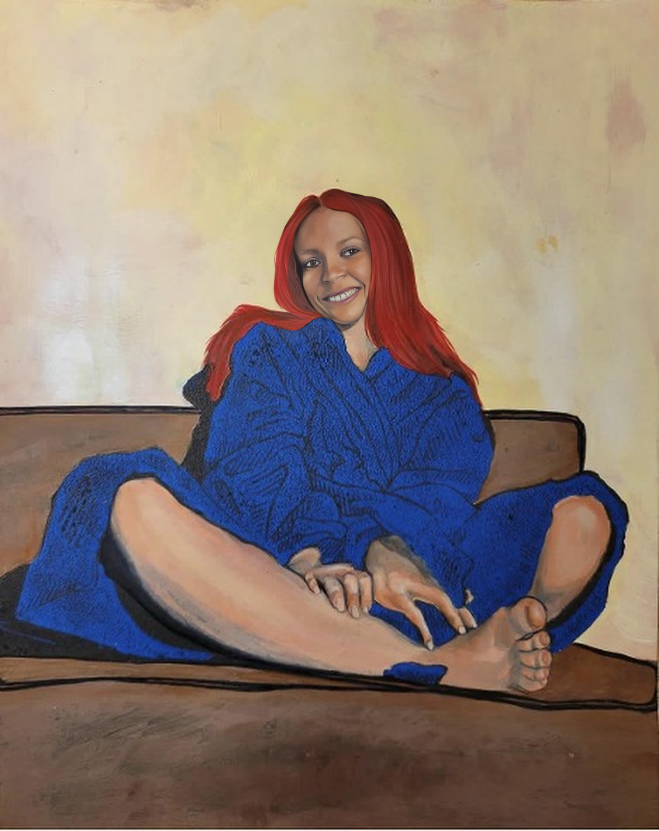 self portrait of Avi Stone